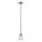 Z-Lite Bohin 1 Light Mini Pendant, Brushed Nickel And Clear Seedy 464MP-BN - alternate 1